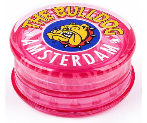 The Bulldog Amsterdam Grinder Διάφανο Πλαστικό Ροζ - 3 Parts - Τιμή: 5,00€