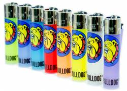 The Bulldog Amsterdam Αναπτήρας Clipper - Transparent