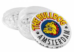 The Bulldog Amsterdam Grinder Διάφανο Πλαστικό 60mm - 3 Parts