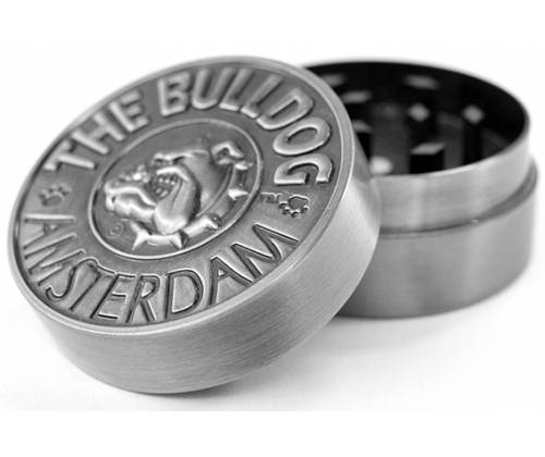 The Bulldog Amsterdam Grinder Μεταλλικό Ασημί - 2 Parts - Τιμή: 10,00€