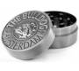 The Bulldog Amsterdam Grinder Μεταλλικό Ασημί - 2 Parts - Τιμή: 10,00€