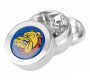 The Bulldog Amsterdam Grinder Μεταλλικό Ασημί - 3 Parts - Τιμή: 14,00€