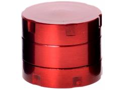 Champ Grinder Τρίφτης Mini Αλουμινίου Κόκκινο 29mm - 3 Parts