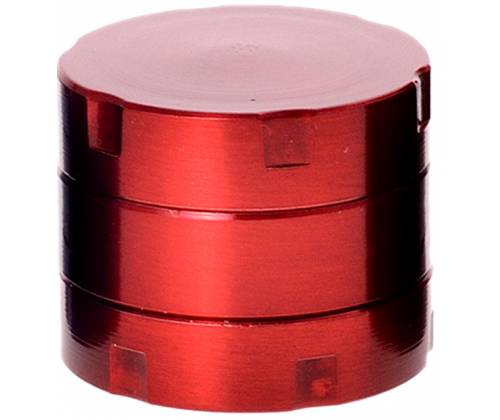 Champ Grinder Τρίφτης Mini Αλουμινίου Κόκκινο - 3 Parts - Τιμή: 4,00€