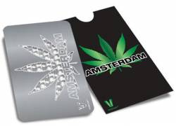 V-syndicate Credit Card Grinder Σχέδιο Amsterdam Leaf