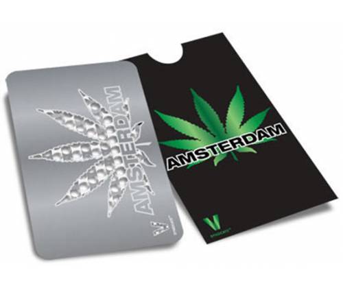 V-syndicate Credit Card Grinder Σχέδιο Amsterdam Leaf - Τιμή: 4,60€