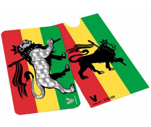 V-syndicate Credit Card Grinder Σχέδιο Rasta Lion - Τιμή: 4,60€