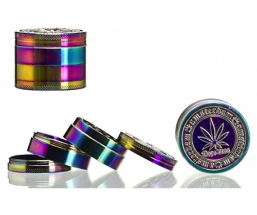 Dope Bross Grinder Τρίφτης Rainbow 50mm - 4 parts - Τιμή: 8,80€