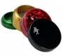 Black Leaf Grinder Τρίφτης Rasta 49mm Aluminium - 4 Parts - Τιμή: 12,50€