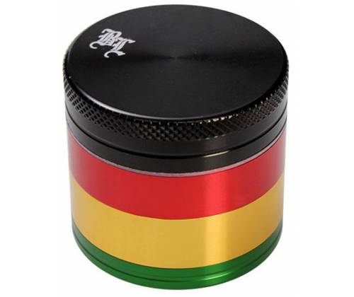 Black Leaf Grinder Τρίφτης Rasta 39mm Aluminium - 4 Parts - Τιμή: 11,50€