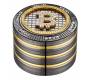 Grinder Τρίφτης Bling Bitcoin 50mm Aluminium - 4 Parts - Τιμή: 18,90€