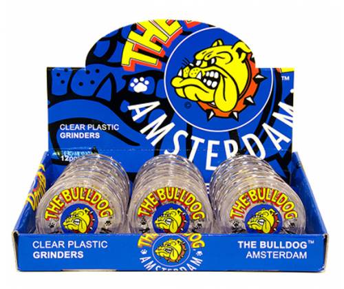 The Bulldog Amsterdam Grinder Διάφανο Πλαστικό - 3 Parts - Τιμή: 5,00€