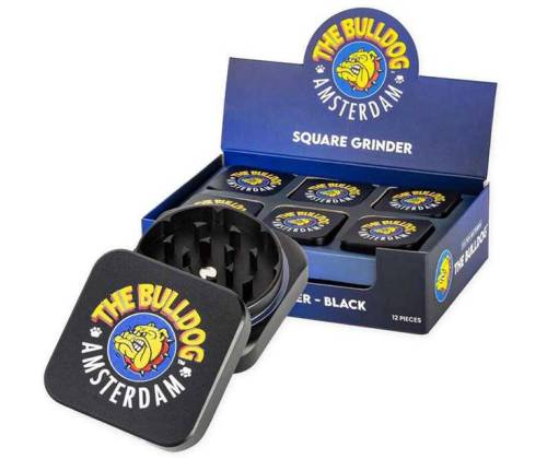The Bulldog Amsterdam Grinder Μεταλλικό Μπλε 48mm - Dadara 3 Parts - Τιμή: 18,90€