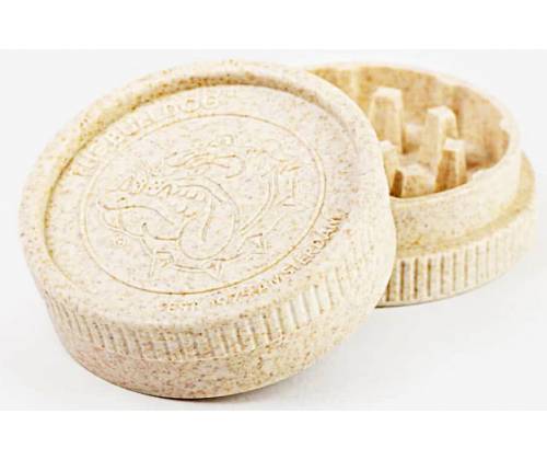 The Bulldog Amsterdam Grinder Eco White 55mm - 2 Parts -  Price: 6,20€