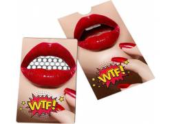 V-syndicate Credit Card Grinder Σχέδιο Lips