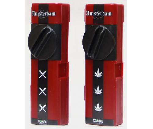 Combie™ All-In-One Grinder Τρίφτης - Amsterdam Leaves Special Edition - Τιμή: 13,50€