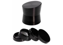 Black Leaf Grinder Τρίφτης «Diabolo» 58mm Aluminium Μαύρο - 4 Parts