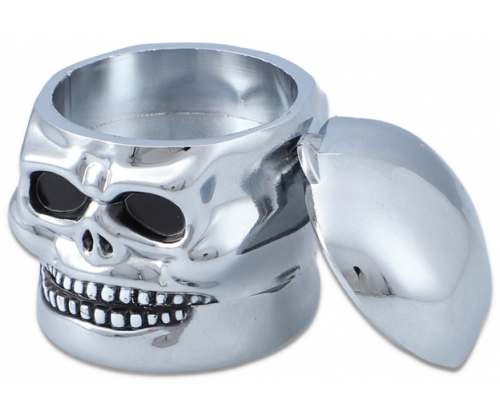 Grinder Τρίφτης Καπνού Μεταλλικός MD Skull 48mm - 3 Parts - Τιμή: 5,80€
