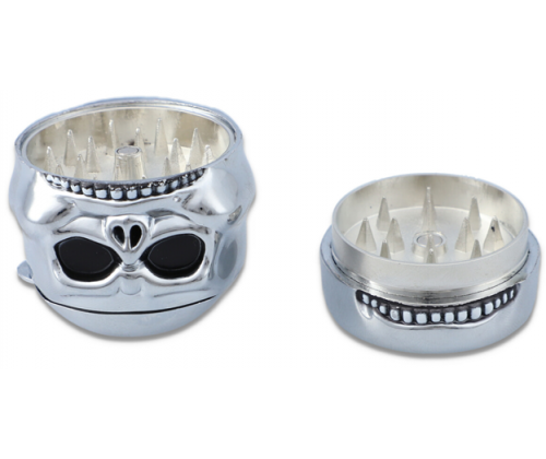 Grinder Τρίφτης Καπνού Μεταλλικός MD Skull 48mm - 3 Parts - Τιμή: 5,80€