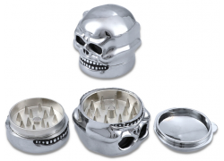Grinder Τρίφτης Καπνού Μεταλλικός MD Skull 48mm - 3 Parts