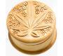 Grinder Τρίφτης Ξύλινο Leaf - 2 Parts - Τιμή: 3,50€