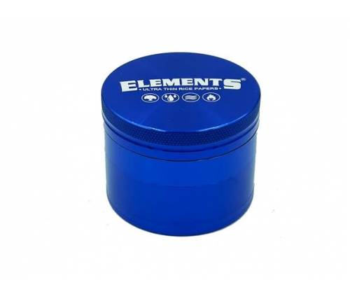 Elements Grinder Τρίφτης Μπλε Medium 55mm Aluminium - 4 Parts - Τιμή: 18,50€