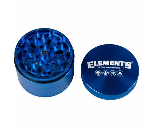 Elements Grinder Τρίφτης Μπλε Large 61mm Aluminium - 4 Parts - Τιμή: 19,50€