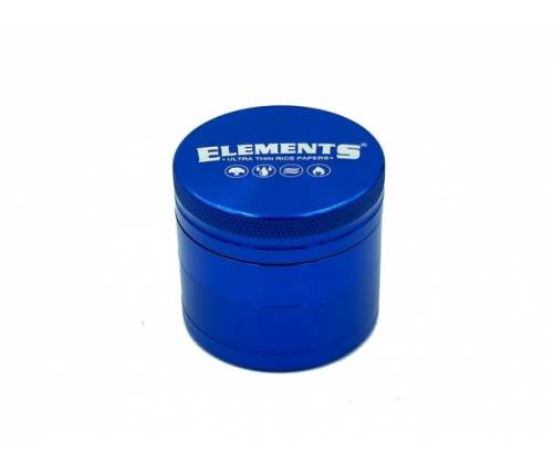 Elements Grinder Τρίφτης Blue Small 49mm Aluminium - 4 Parts - Τιμή: 19,50€