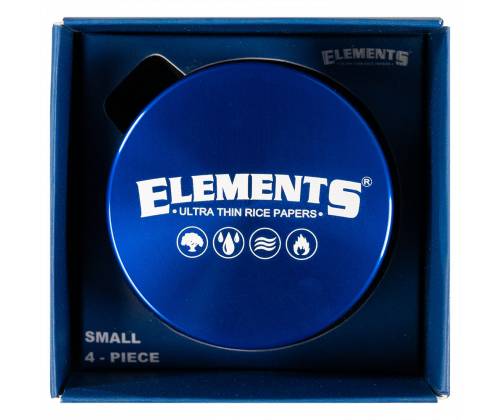 Elements Grinder Τρίφτης Blue Small 49mm Aluminium - 4 Parts - Τιμή: 19,50€