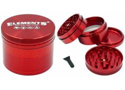 Elements Grinder Τρίφτης Κόκκινο Large 61mm Aluminium - 4 Parts
