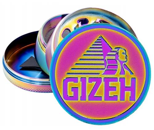Gizeh Grinder Τρίφτης Icy Pyramide 60mm - 4 Parts - Τιμή: 16,90€