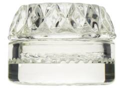 Τρίφτης Grinder Χειροποίητος Γυάλινος 73mm (100% Γυαλί) - 2 Parts