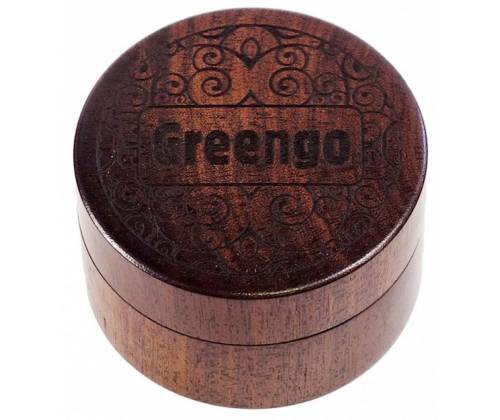 Greengo Grinder Τρίφτης Ξύλινος 57mm - 2 Parts - Τιμή: 19,50€