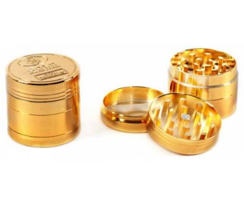 Grinder Τρίφτης 40mm Gold - 4 Parts - Τιμή: 7,90€