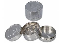 Grinder Τρίφτης Καπνού Μεταλλικός MD One Euro 40mm - 3 Parts