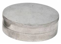 Grinder Τρίφτης Μεταλλικός Ασημί 70mm - 2 Parts