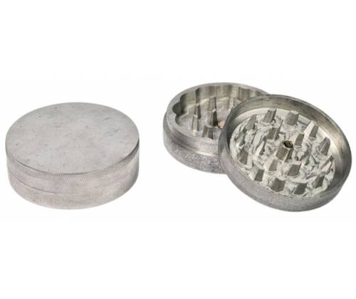 Grinder Τρίφτης Μεταλλικός Ασημί 70mm - 2 Parts - Τιμή: 6,40€