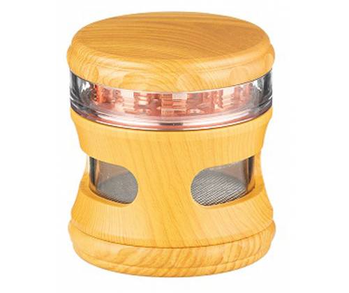 Super Heroes Grinder Τρίφτης 60mm Wooden Metal - 4 Parts - Τιμή: 22,90€