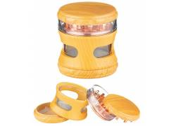 Super Heroes Grinder Τρίφτης 60mm Wooden Metal - 4 Parts