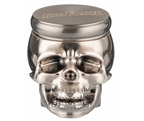 Super Heroes Grinder Τρίφτης Dark Gun Skull 55mm - 4 Parts - Τιμή: 17,90€