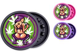 Grinder Eco Bio «420 Girl» 55mm - 2 Parts