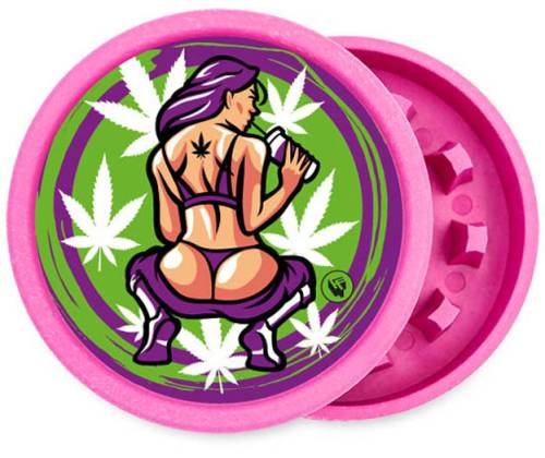 Grinder Eco Bio «420 Girl» 55mm - 2 Parts - Τιμή: 5,40€