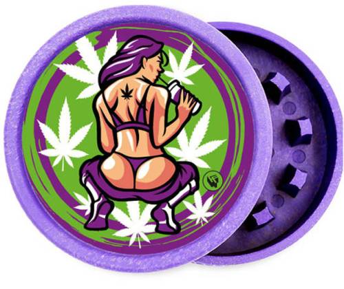 Grinder Eco Bio «420 Girl» 55mm - 2 Parts - Τιμή: 5,40€