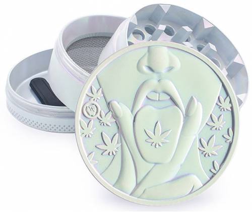 Fire Flow Grinder Τρίφτης «420 Girl Icy» 50mm - 4 Parts - Τιμή: 16,50€