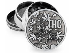 Grinder Τρίφτης «THC Molecule» 50mm - 4 Parts