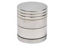 Grinder Τρίφτης Μεταλλικός Ασημί 30mm - 4 Parts