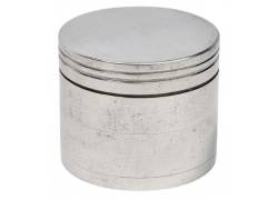 Grinder Τρίφτης Μεταλλικός Ασημί 48mm - 4 Parts