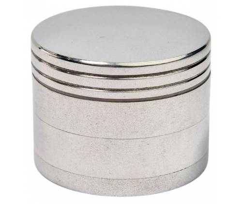 Grinder Τρίφτης Μεταλλικός Ασημί 55mm - 4 Parts - Τιμή: 6,90€