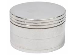 Grinder Τρίφτης Μεταλλικός Ασημί 60mm - 4 Parts