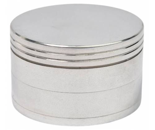Grinder Τρίφτης Μεταλλικός Ασημί 60mm - 4 Parts - Τιμή: 7,70€